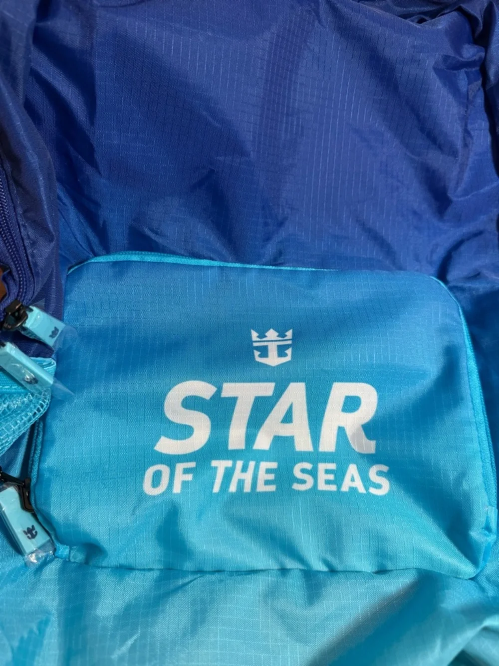 Royal Caribbean Star Backpack Blue